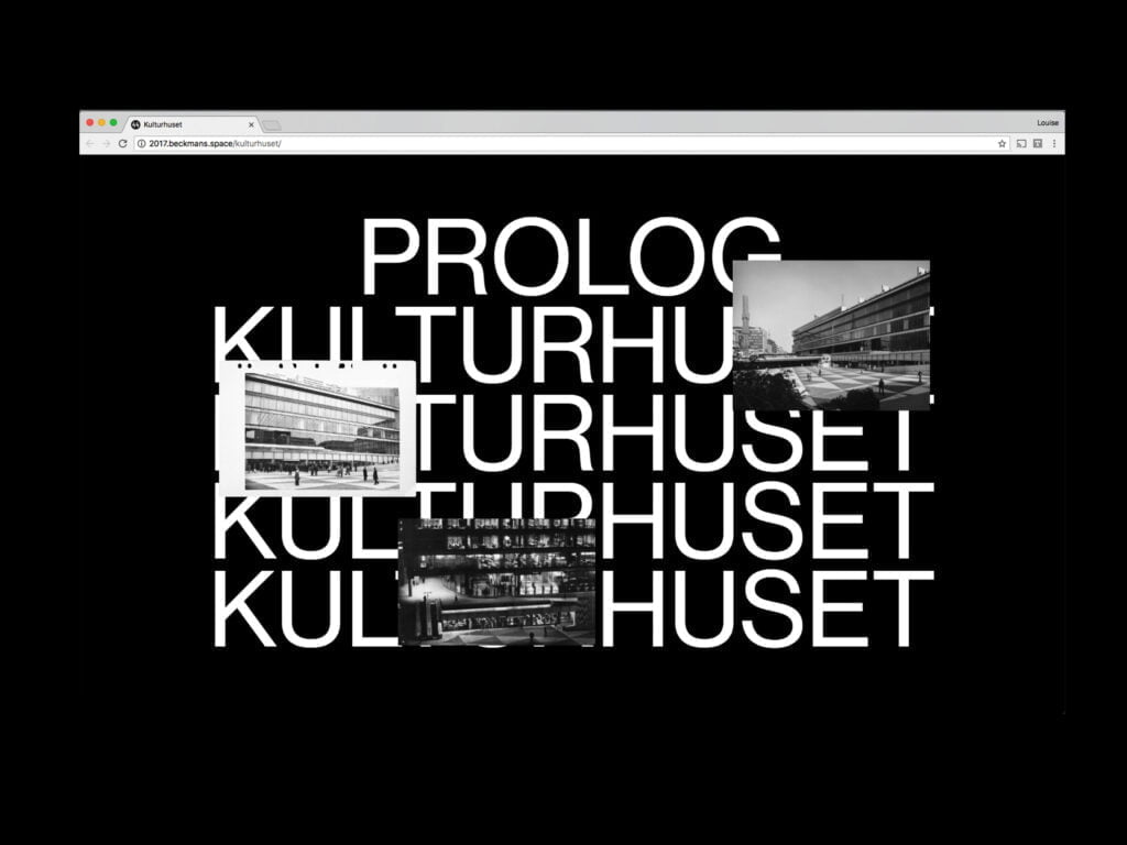 Digital guide till Kulturhuset