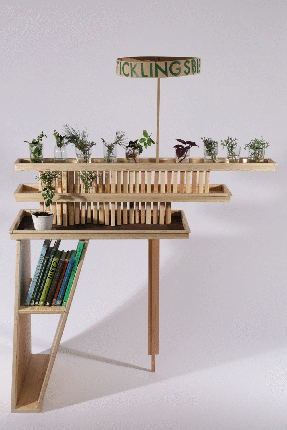 Sticklingsbibliotek för offentliga miljöer