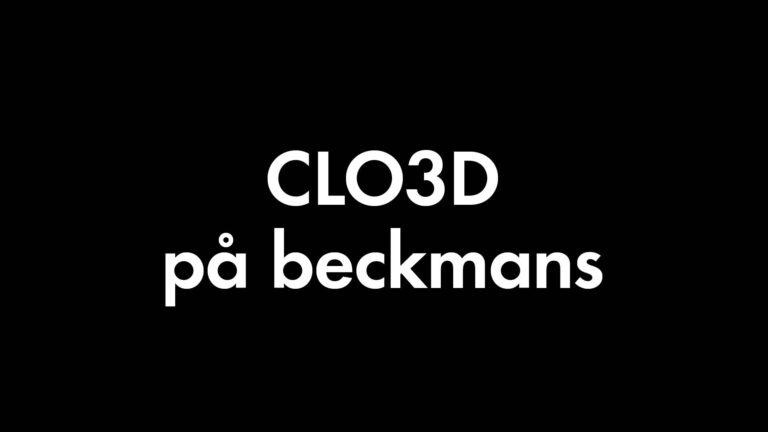 Kreativt skapande i CLO 3D